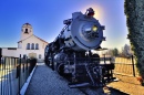 Boise Bahnhof und Lokomotive
