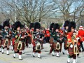 Dudelsäcke und Trommeln des Königlichen Regiments von Kanada