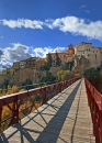 Die Brücke Puente de San Pablo, Cuenca, Spanien