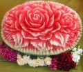 Geschnitzte Wassermelone