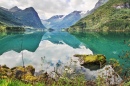 Der See Oldevatnet, Norwegen