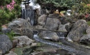 Wasserfall im Japanischen Garten