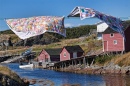 Decken in Change Islands, Neufundland, Kanada