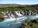 Hraunfossar Wasserfälle, Island