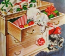 1940er Weihnachtskarte