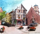 Kaysersberg, Alsace, Frankreich