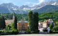 Fluss Inn, Innsbruck, Österreich