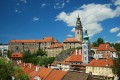 Schloss in Český Krumlov, Tschechische Republik