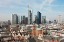 Frankfurt Historisches Zentrum und Horizont