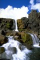 Schlucht von Öxarárfoss, Thingvellir-Nationalpark, Island