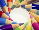 Bleistifte Farbschwingung