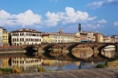 Ponte Santa Trinita, Florenz, Italien