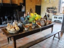 Küche im Schloss Cormatin, Frankreich