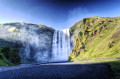 Skógafoss Wasserfall, Island