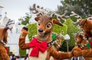 Weihnachtsfantasie-Parade in Disneyland