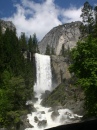 Der Wasserfall Vernal Falls, Yosemite-Nationalpark