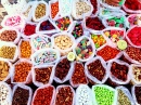 Mexikanische Straßen-Süßigkeiten