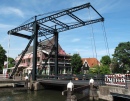 Zugbrücke in Edam, Die Niederlande