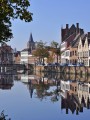 Langerei Canal, Brügge, Belgien
