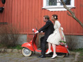 Vespa Hochzeit