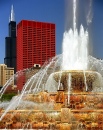 Buckingham-Brunnen & Willis Tower, Chicago