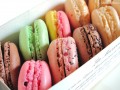 Farbige Macarons