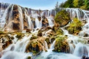 Perlen-Wasserfall, Jiuzhaigou-Tal, China