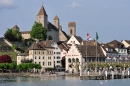 Hafengebiet in Rapperswil, Schweiz