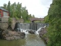 Vantaanjoki-Wasserfall, Helsinki, Finnland