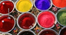 Farben für das Holi-Festival in Indien