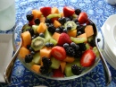 Frucht und Beeren Salat