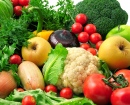 Frische Früchte und Gemüse