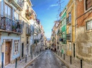 Lissabon Straße, Portugal