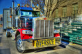 Lkw auf der Lafayette Square