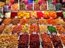 Trockenfrüchte und Nüsse, Boqueria-Markt