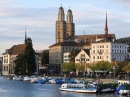 Zürich, Schweiz, blick von der Quaibrücke