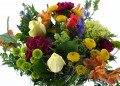Farbiger Blumenstrauß