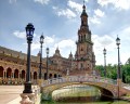 Plaza de Espana, Sevilla, Spanien