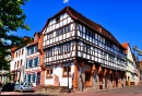 Fachwerkhäuser in Gelnhausen, Deutschland