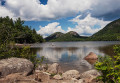 Von dem Jordan Pond, Acadia-Nationalpark
