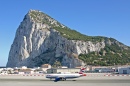 GB Airways gerade in Gibraltar gelandet