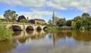 Englische Brücke, Shrewsbury, England