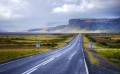 Stürmische Landschaft, Island