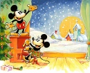 Micky-Weihnachtskarte