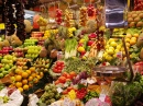 Früchtemarkt in Barcelona, Spanien