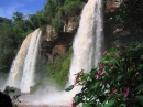 Iguazú-Wasserfälle, Argentinische Grenze mit  Brasilien