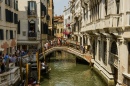 Kanalbrücke, Venedig, Italien