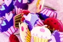 Cupcake-Drahtstifte Handarbeit Makro