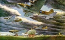 1942 Englische Landschaft