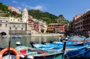 Bucht Vernazza, Italien